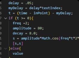 extend script expression